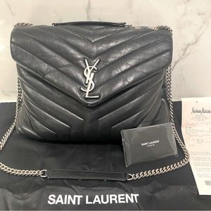 Saint Laurent YSL MEDIUM LOU LOU. 100% Authentic. Great preowned condition.